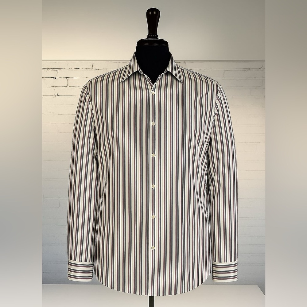 Striped Men's Button down Shirt